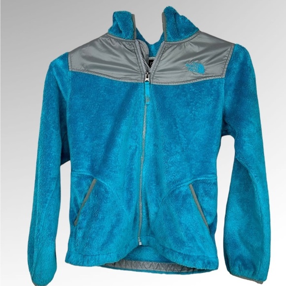 North Face Girls Oso Fleece Hoodie - Picture 1 of 7